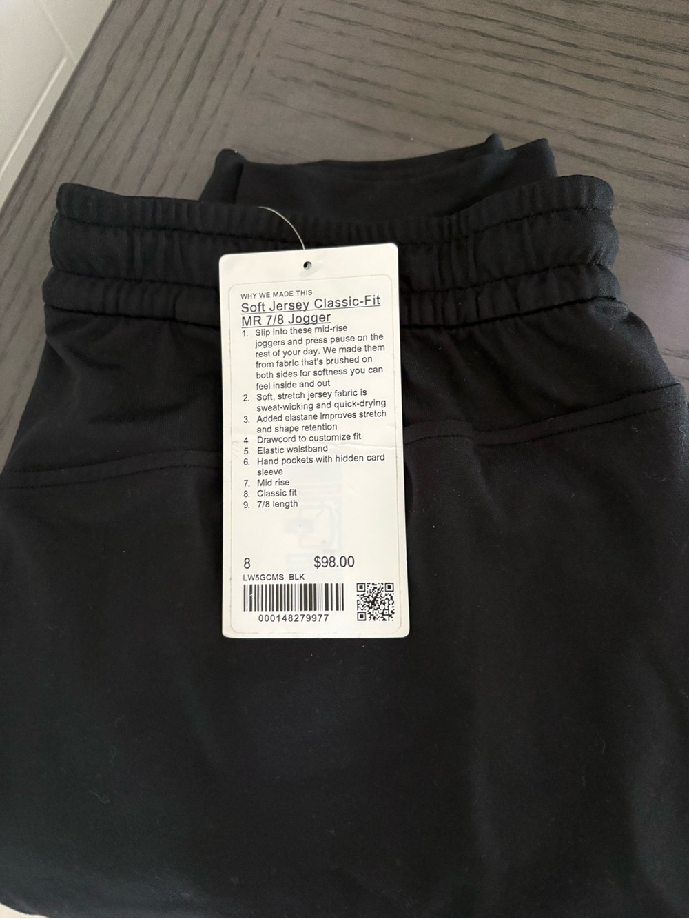 lululemon athletica Kids Soft Jersey Classic-Fit Joggers - Black